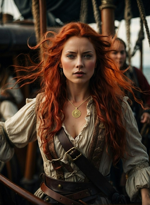 Collier Pièce de Pirate Dorée – Médaillon Crâne Ancien
