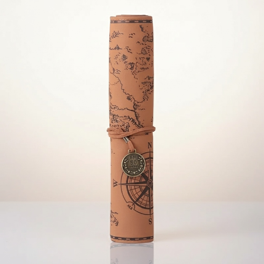 Trousse Carte au Trésor – Étui en Cuir