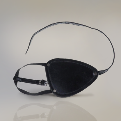 Cache-Œil Pirate en Simili Cuir – Accessoire Cosplay Ajustable