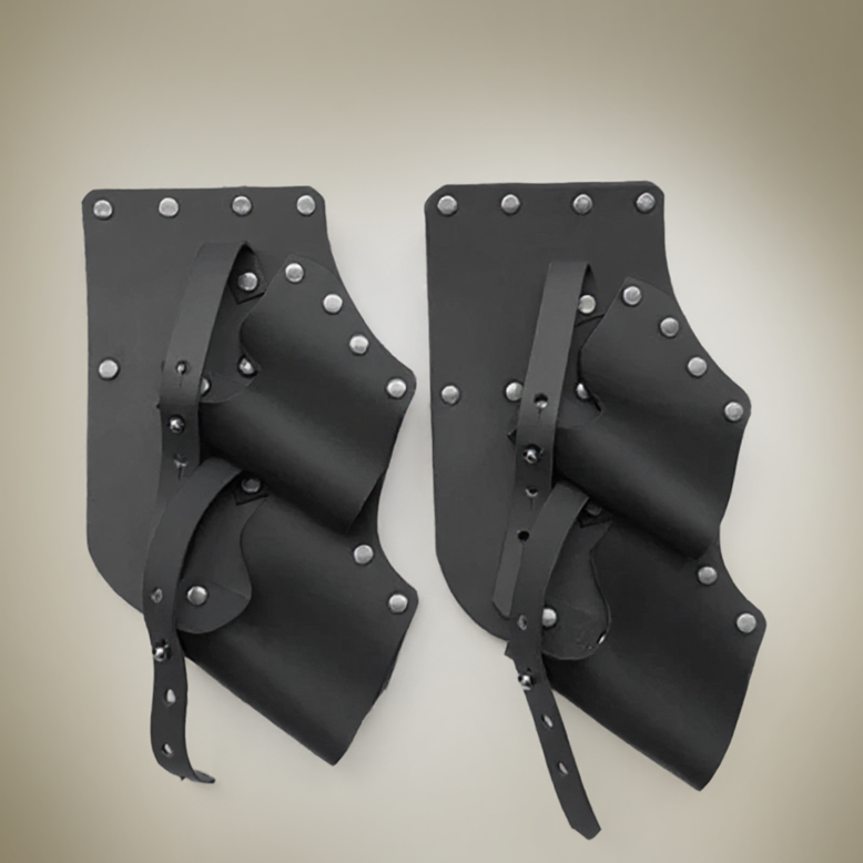Ceinture Holster Double Pirate – Simili Cuir