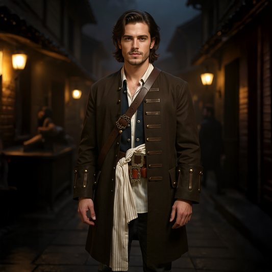 Costume Pirates des Caraïbes – Ensemble complet Jack Sparrow