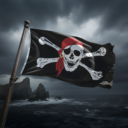 Drapeau Pirate Jolly Roger