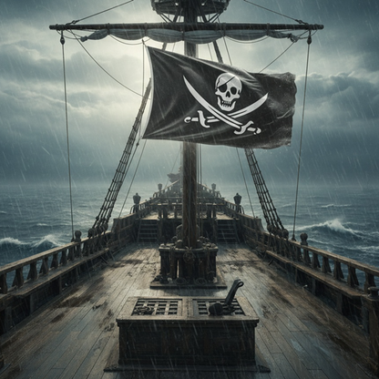 Drapeau Pirate Jolly Roger