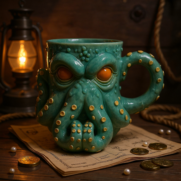 Mug Pieuvres Pirate