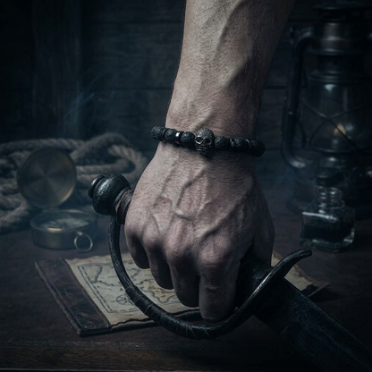 Bracelet de l’Onyx Maudit | Gamme TÉNÈBRES
