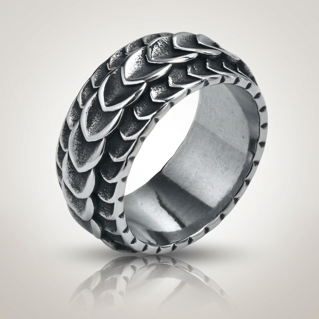 Bague du Kraken d’Argent | Gamme ABYSSES