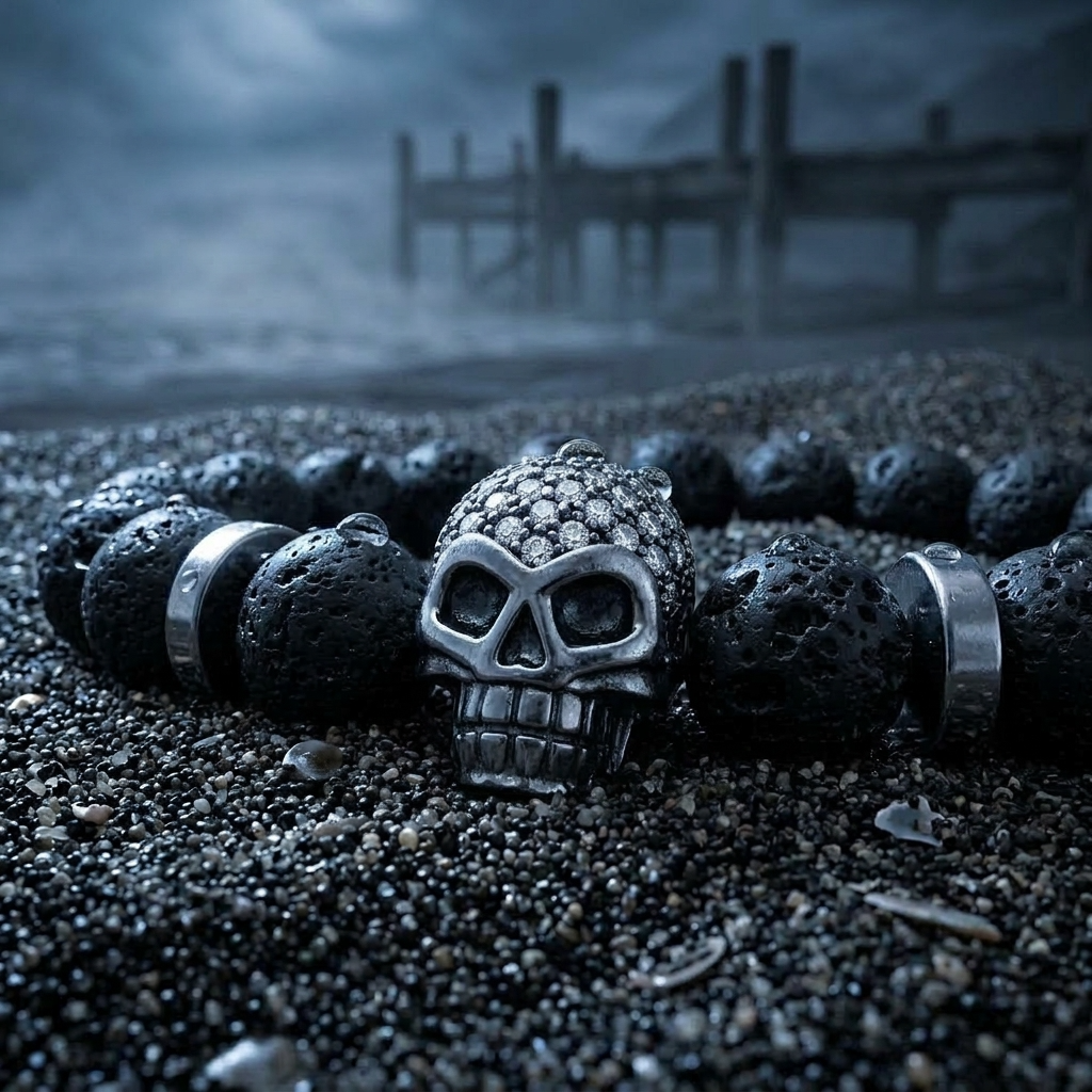 Bracelet de l’Onyx Maudit | Gamme TÉNÈBRES