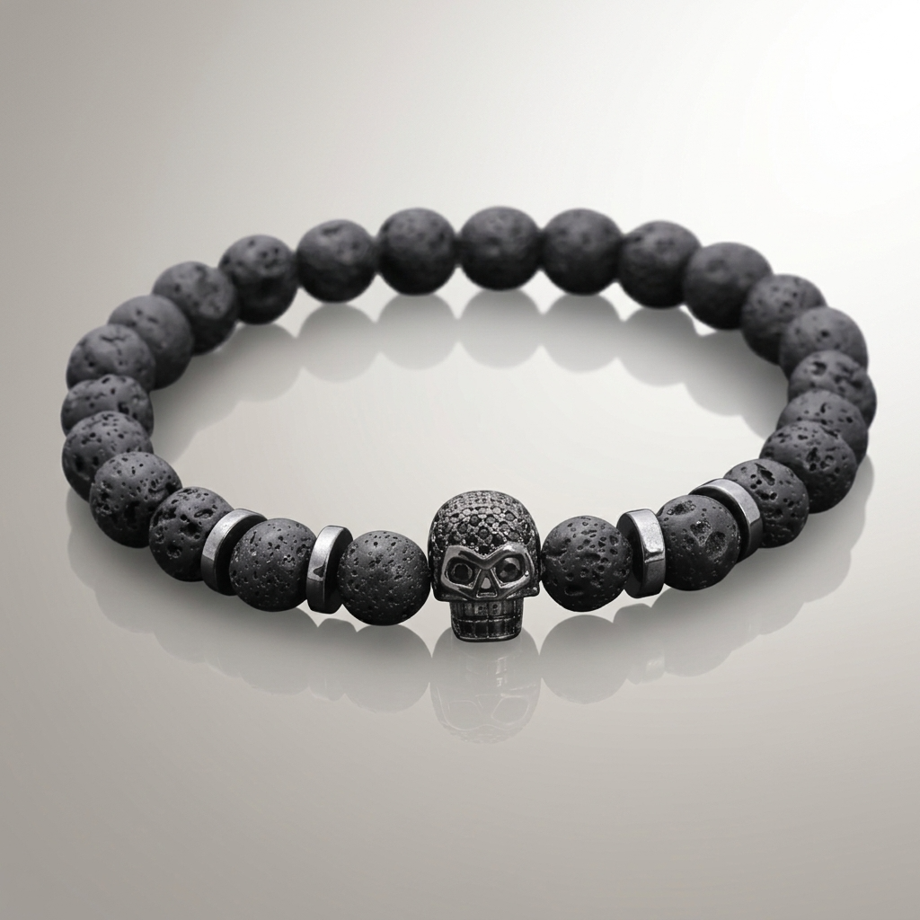 Bracelet de l’Onyx Maudit | Gamme TÉNÈBRES